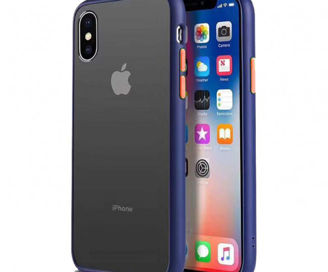 Чехол iPhone X/XS Gingle Series Sea/Red